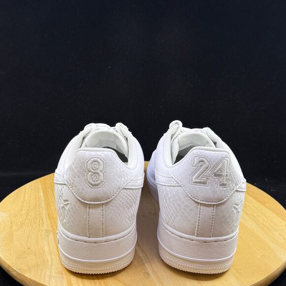 Nike Air Force 1 Low Mens Size 11.5 White Kobe Mamba Casual IB0018 100 NEW main image 4